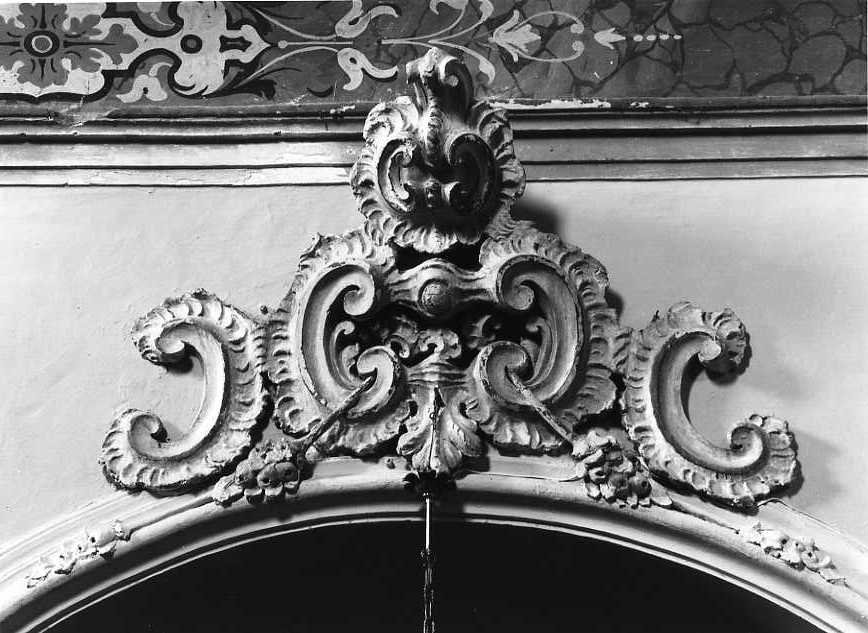 motivi decorativi vegetali (decorazione plastica, serie) - bottega campana (prima metà sec. XX)