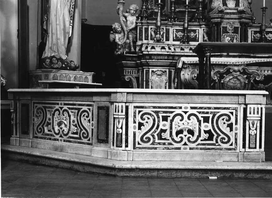 balaustrata - bottega campana (sec. XVIII)