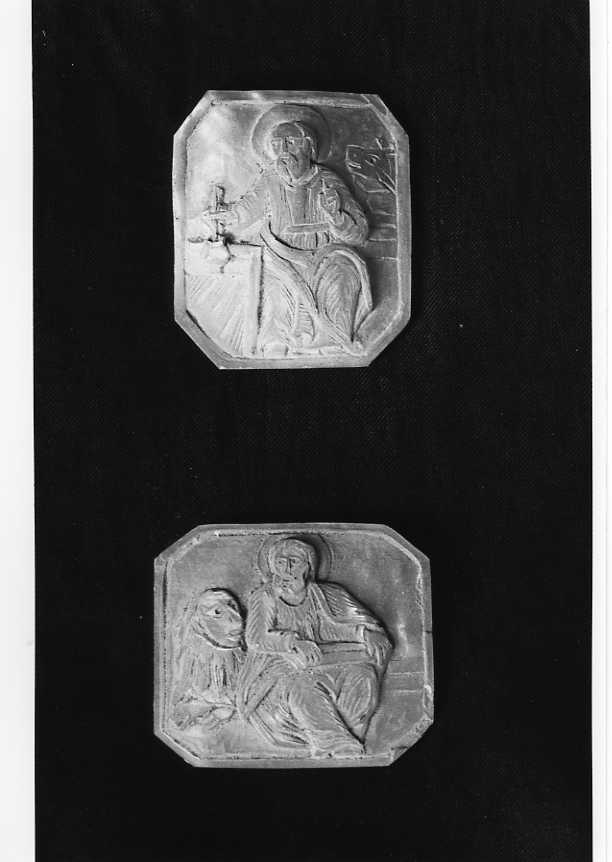 croce, frammento - bottega campana (sec. XVII)