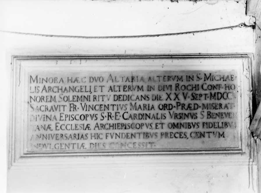 lapide - bottega campana (sec. XVIII)