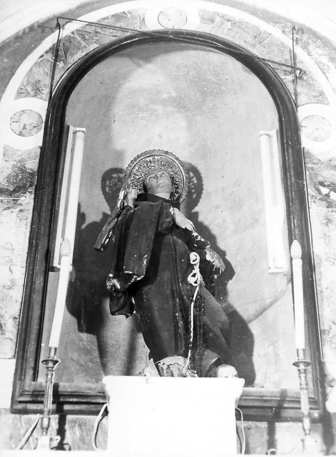 Sant'Antonio (statua) - bottega campana (sec. XIX)