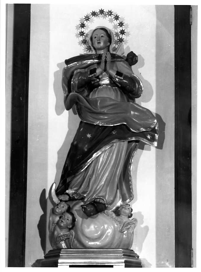 Madonna Immacolata (statua) - bottega campana (sec. XVIII)