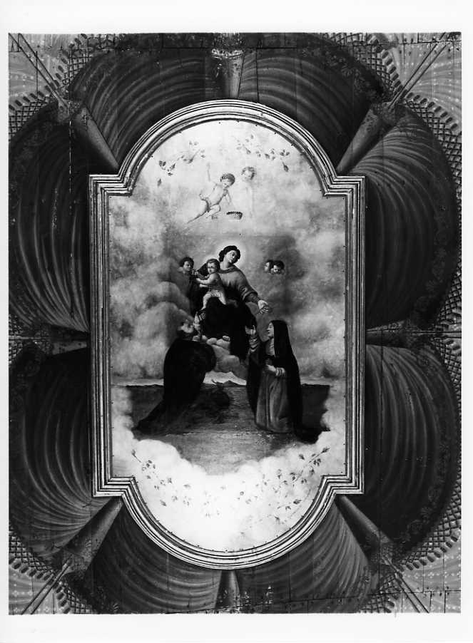 Madonna con Bambino e Santi (dipinto) - ambito campano (sec. XIX)