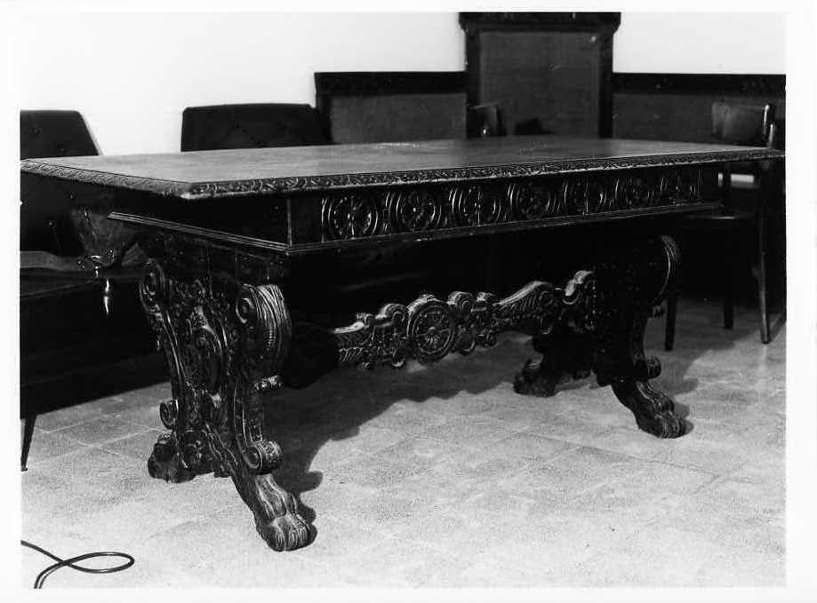 tavolo - bottega campana (sec. XIX)