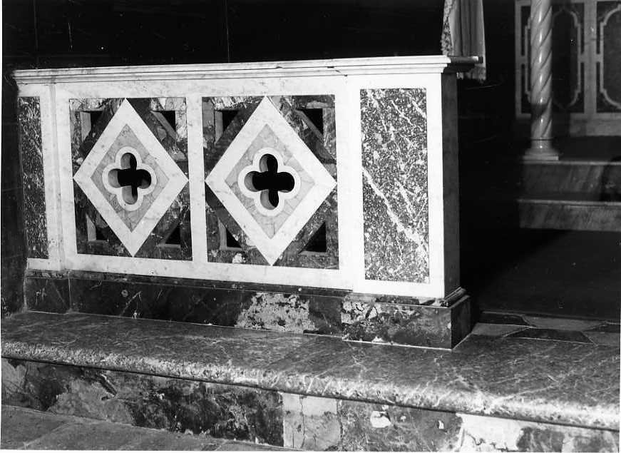 balaustrata - bottega campana (sec. XIX)