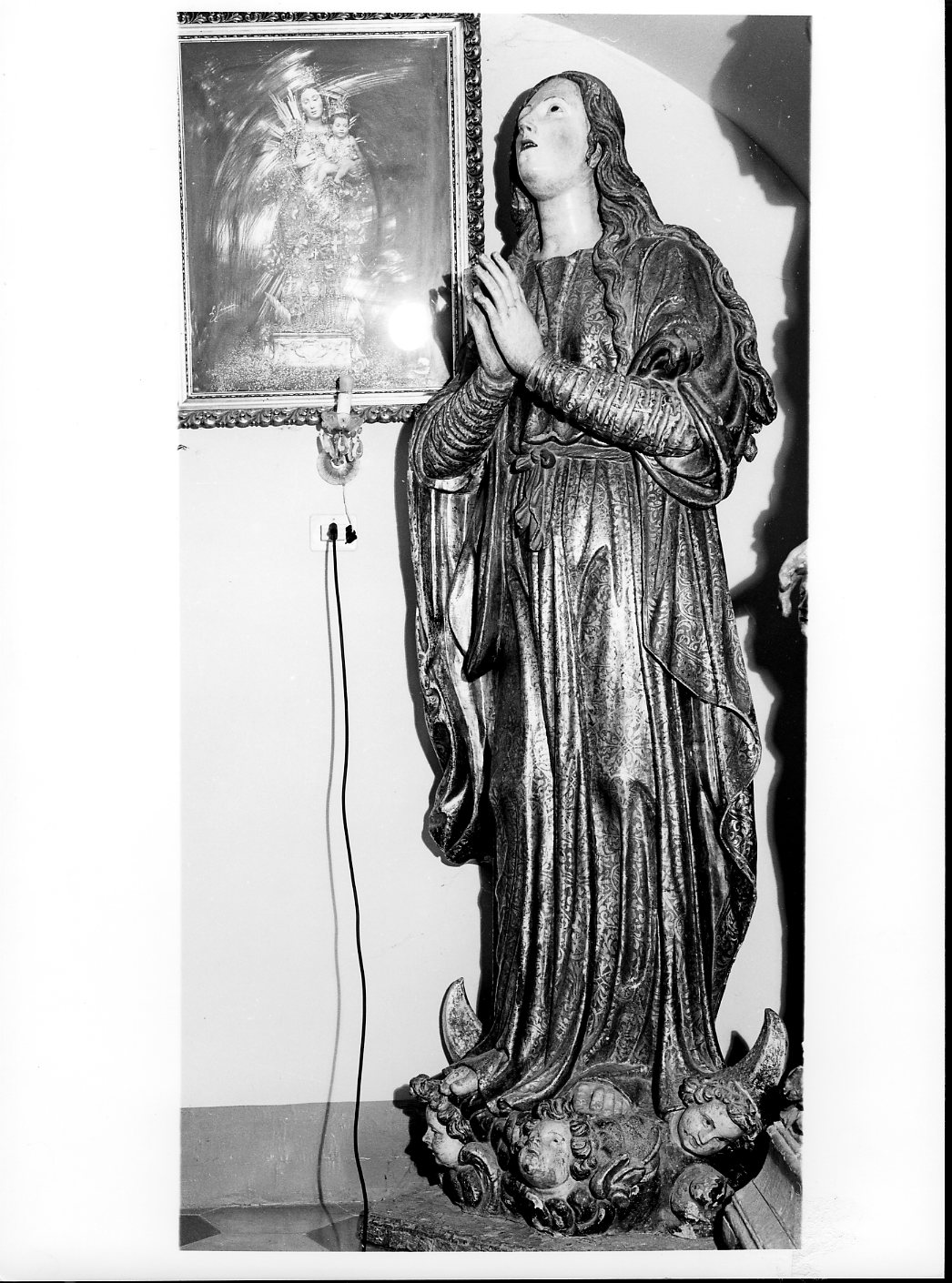 Madonna Immacolata (scultura) - bottega campana (sec. XVI)