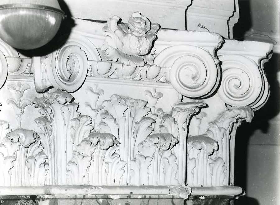 capitello composito, serie - bottega napoletana (sec. XVIII)