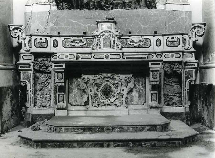 altare - bottega napoletana (seconda metà sec. XVIII)