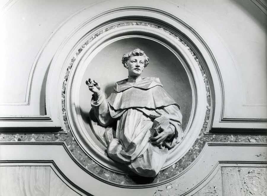 Santo domenicano (scultura) - bottega napoletana (seconda metà sec. XVIII)