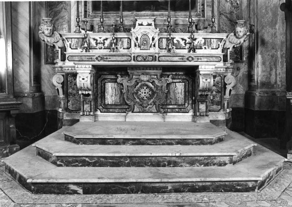 altare - bottega napoletana (sec. XVIII)
