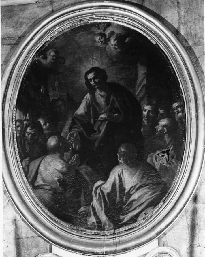 comunione degli apostoli (dipinto) di Cestaro Jacopo (attribuito) (seconda metà sec. XVIII)
