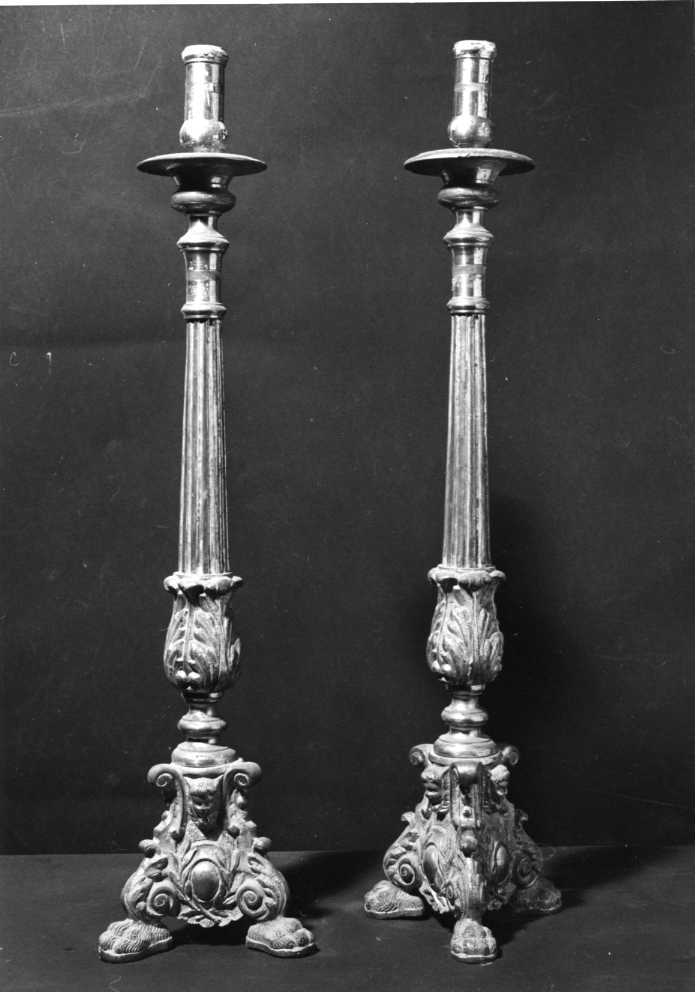 servizio d'altare, serie - bottega napoletana (fine/inizio secc. XIX/ XX)