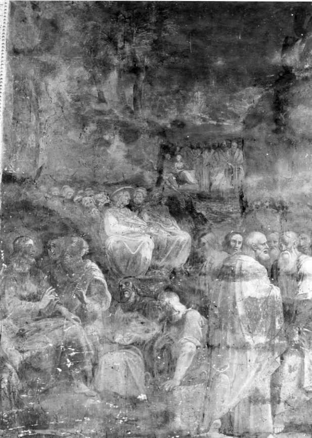 moltiplicazione dei pani e dei pesci (dipinto) - ambito campano (sec. XVII)