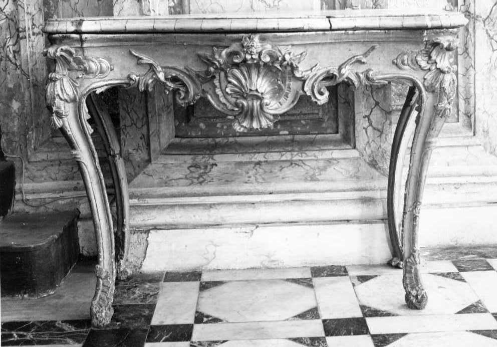 console - bottega napoletana (seconda metà sec. XVIII)