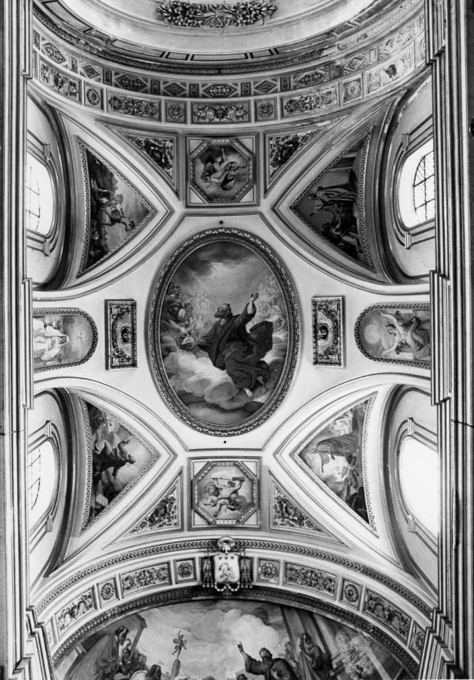 Storie della vita di San Paolo (dipinto, complesso decorativo) di Guerra Camillo (sec. XIX)
