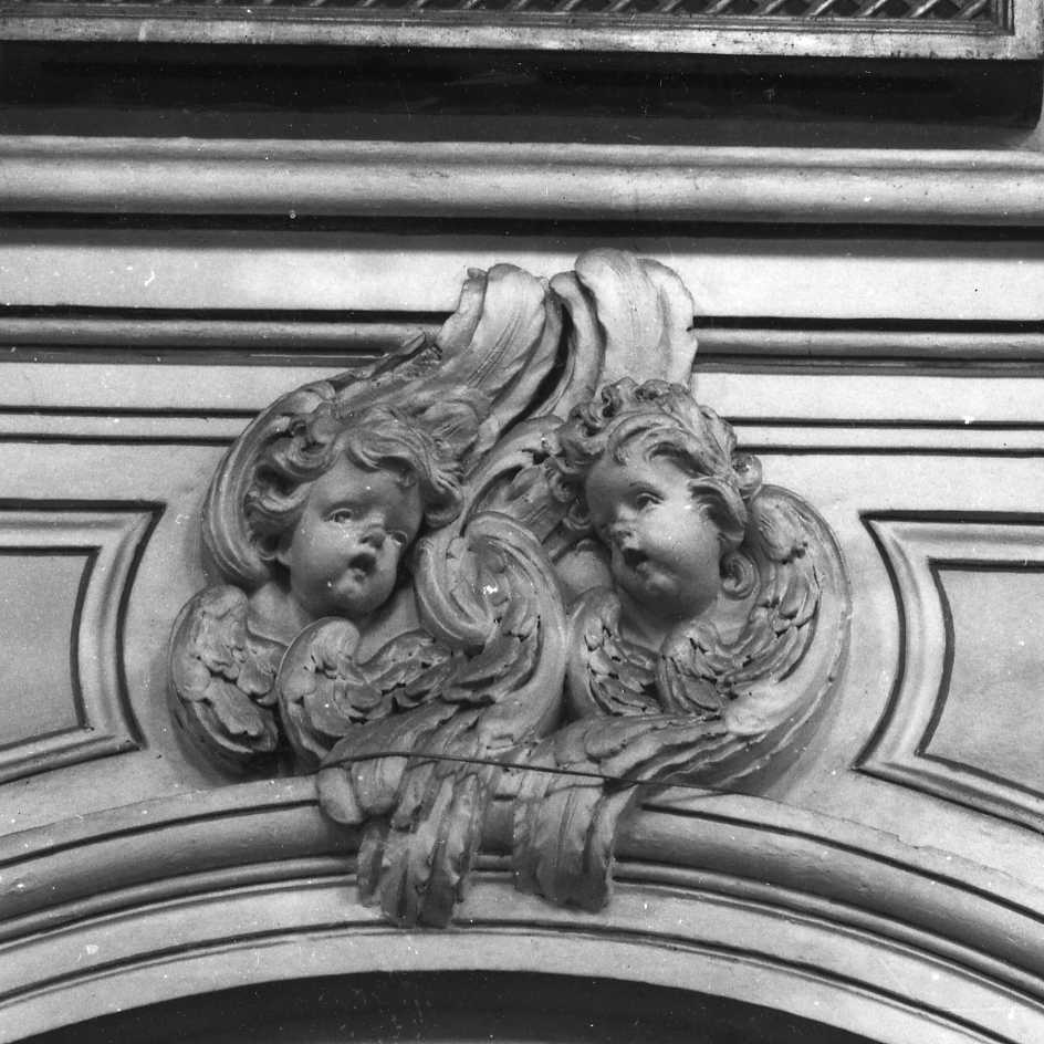 cherubino (semicapitello composito, coppia) di Vaccaro Lorenzo (attribuito) (sec. XVII)
