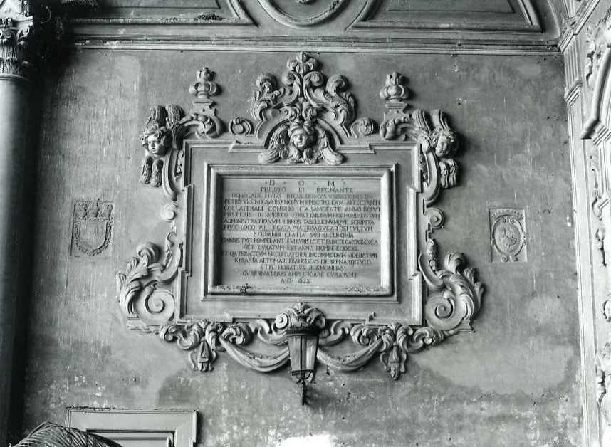 decorazione plastica - bottega campana (sec. XVII)