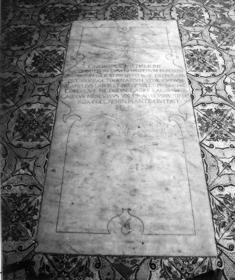 lapide tombale - bottega campana (sec. XVII)