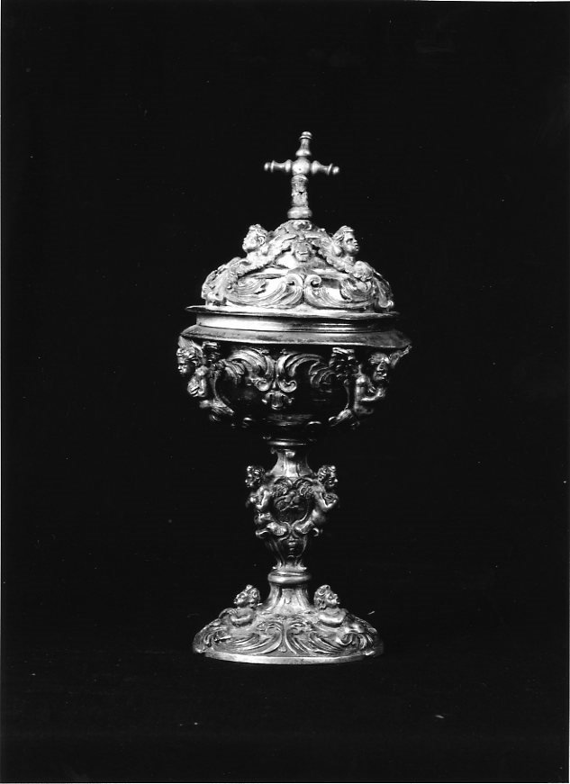 pisside - bottega napoletana (seconda metà sec. XVIII)