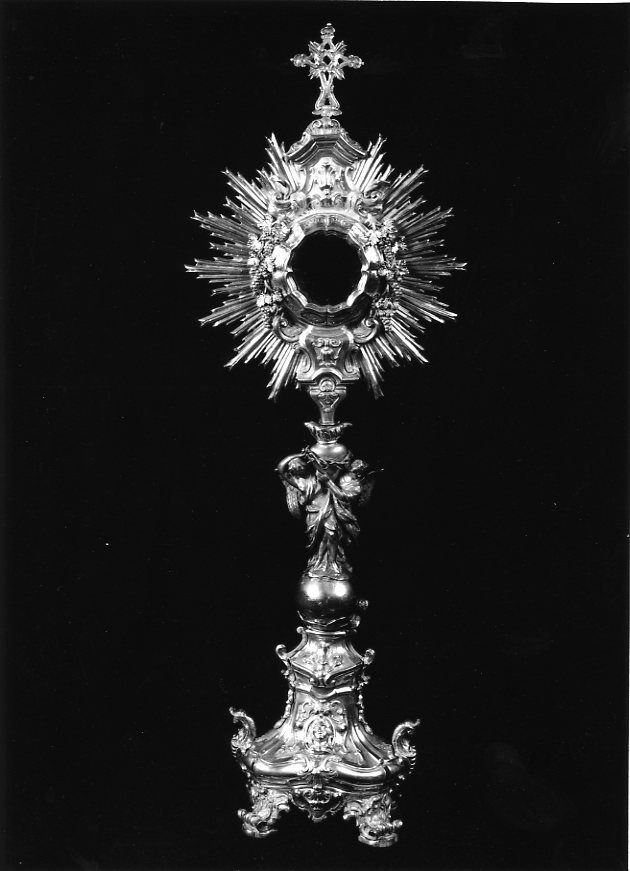 ostensorio - bottega napoletana (fine sec. XVIII)