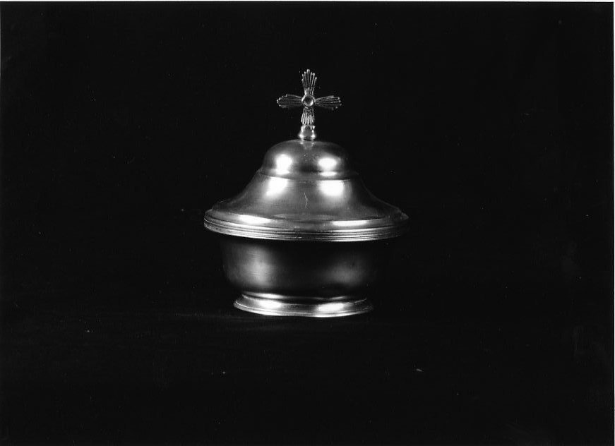 teca eucaristica - bottega campana (seconda metà sec. XIX)