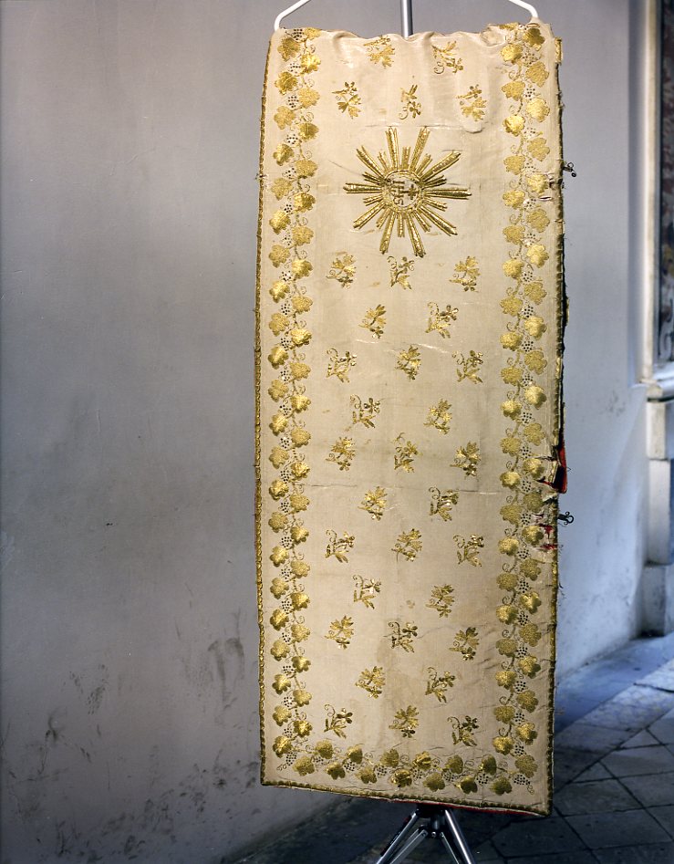 velo omerale - manifattura napoletana (seconda metà sec. XVIII)