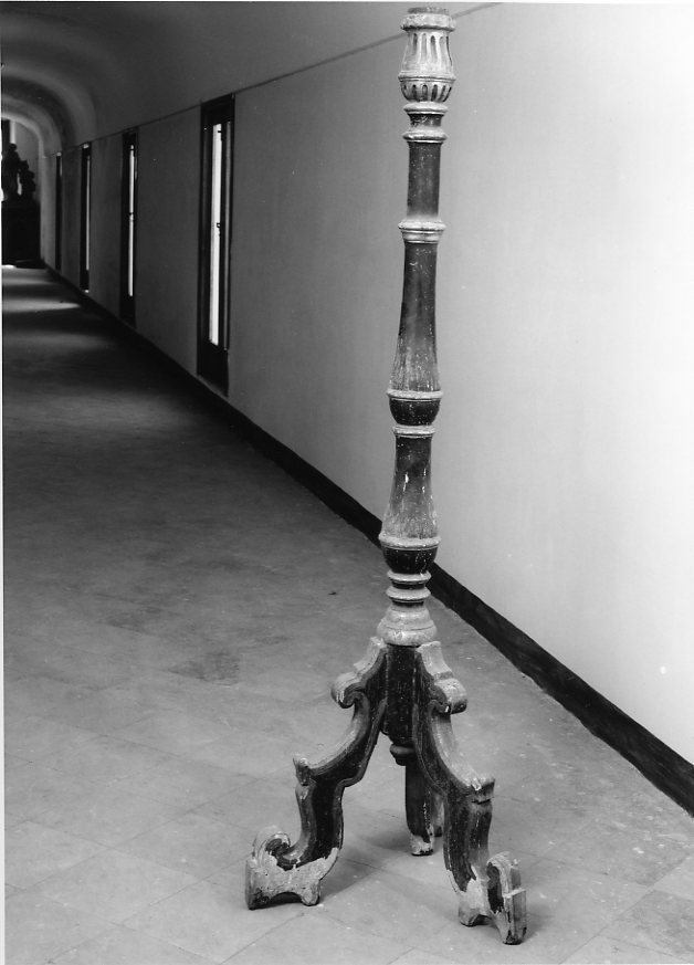 candelabro - bottega campana (fine sec. XIX)