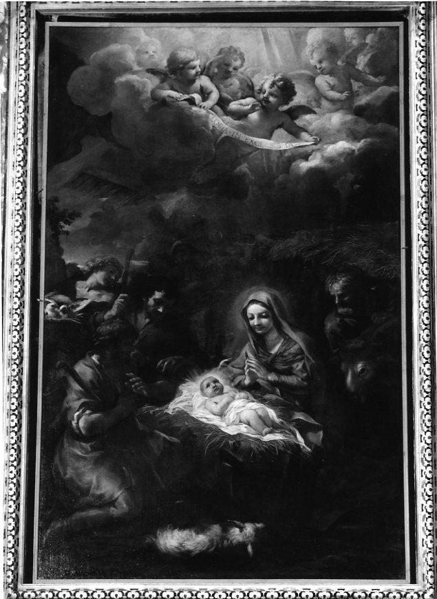 adorazione dei pastori (pala d'altare) di Berrettini Pietro detto Pietro da Cortona (metà sec. XVII)