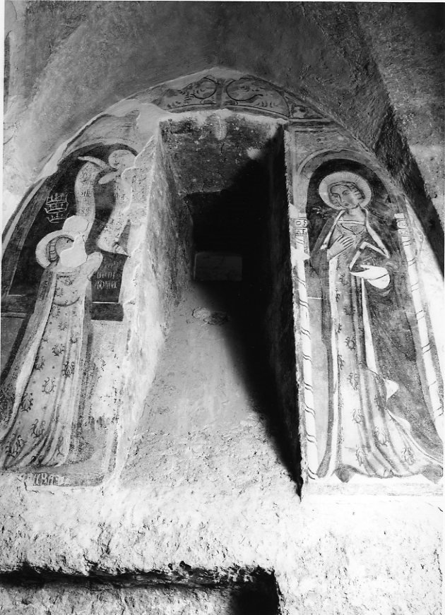 Santi (dipinto) - ambito napoletano (primo quarto sec. XV)