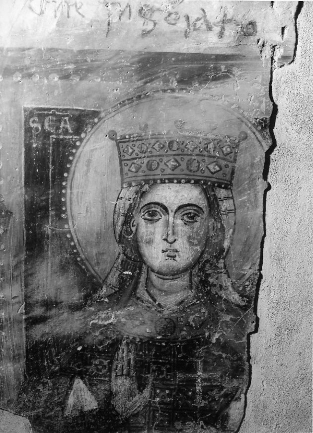 Santa (dipinto) - ambito campano (prima metà sec. XIII)