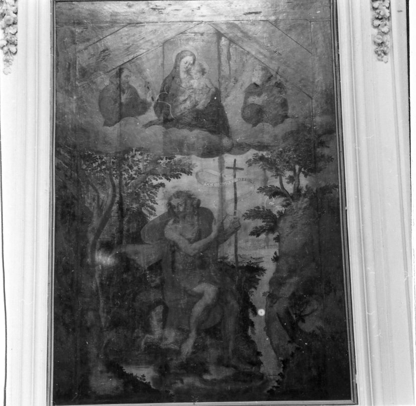 Madonna con Bambino e San Giovanni Battista (dipinto) - ambito napoletano (fine/inizio secc. XVI/ XVII)