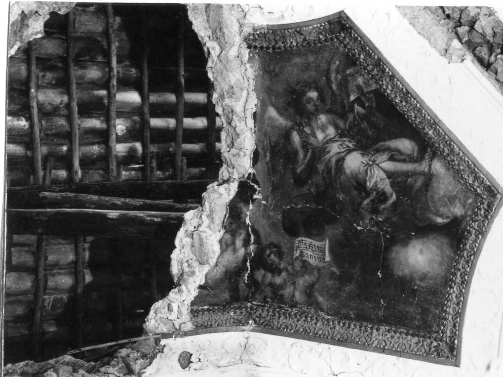 angeli (dipinto, frammento) - ambito napoletano (prima metà sec. XVII)