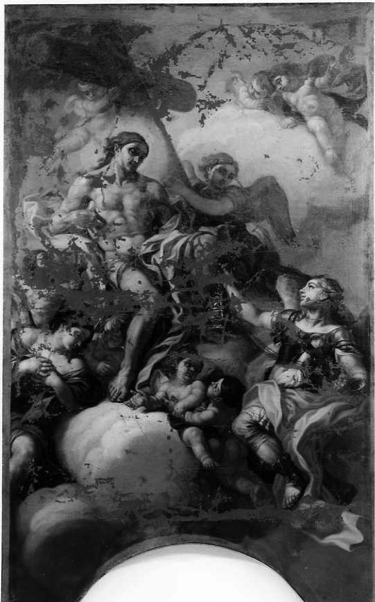 ritorno di Cristo Redentore (dipinto) di Solimena Francesco detto Abate Ciccio (sec. XVIII)