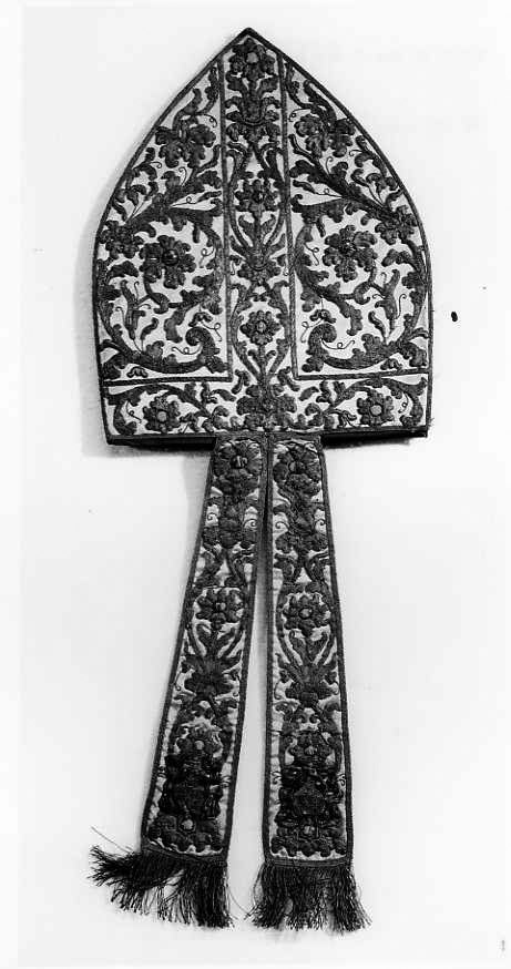 mitria - manifattura campana (sec. XVIII)