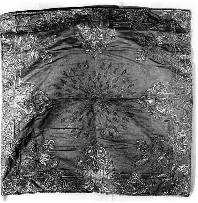 velo di calice - manifattura campana (sec. XVIII)