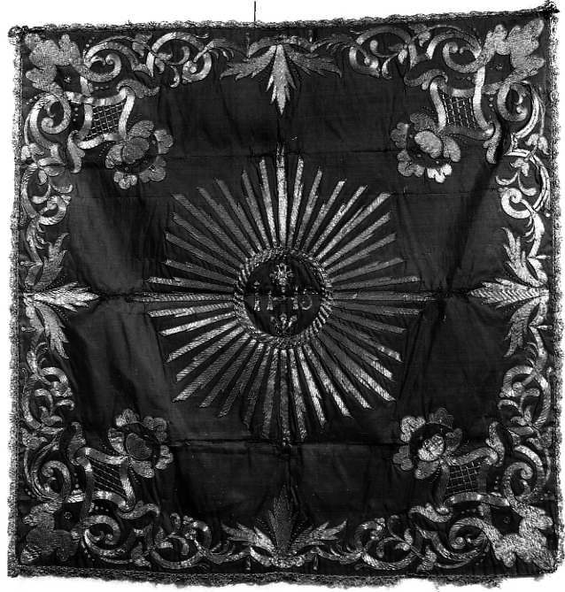 velo di calice - manifattura campana (sec. XVIII)