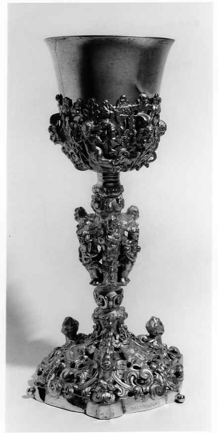 calice - bottega campana (sec. XIX)