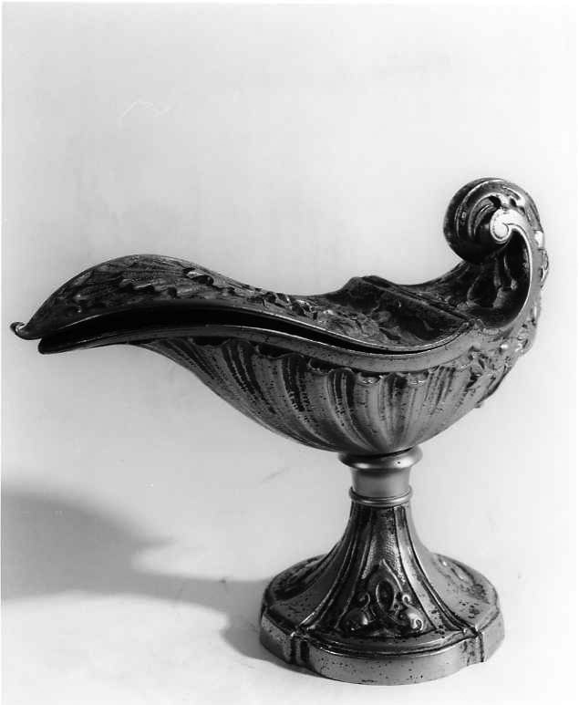 navicella portaincenso - bottega campana (sec. XVIII)