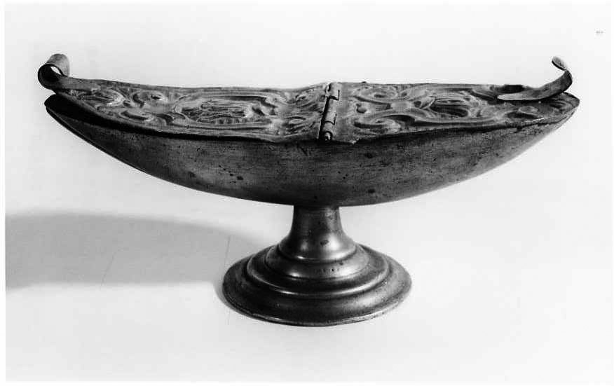 navicella portaincenso - bottega campana (sec. XVIII)