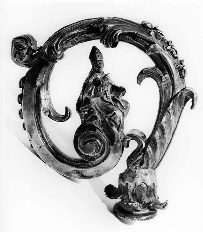 riccio di pastorale - bottega campana (sec. XVIII)