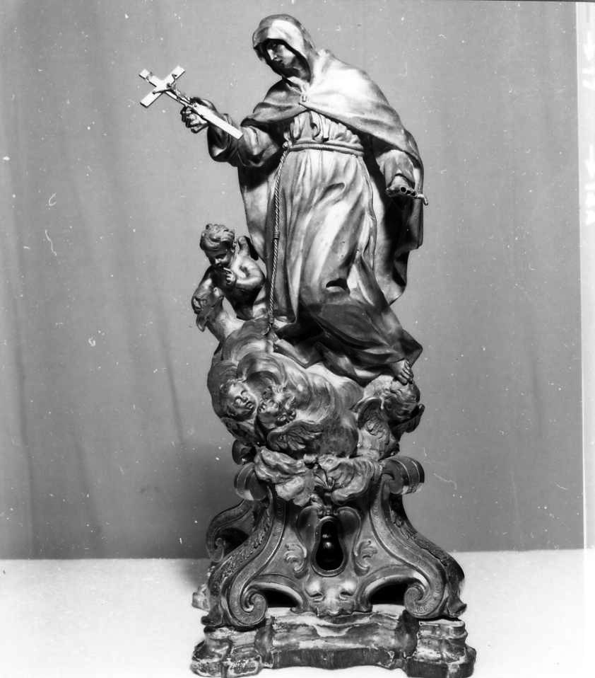Santa Margherita da Cortona (reliquiario - a statuetta) - bottega campana (sec. XVIII)