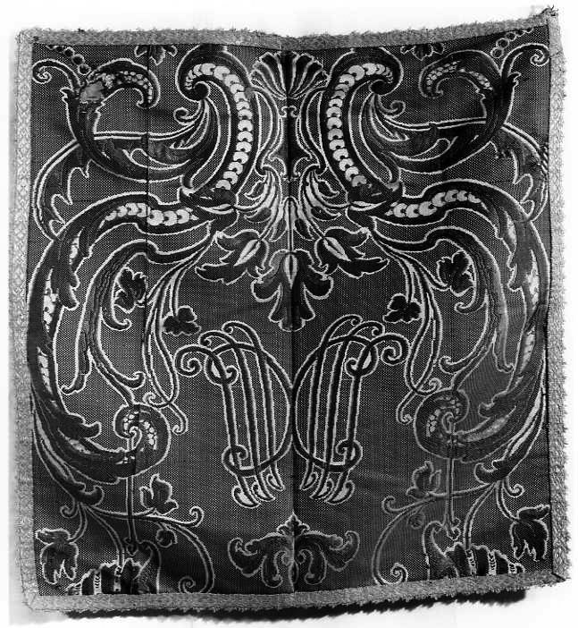 velo di calice - manifattura campana (sec. XVIII)