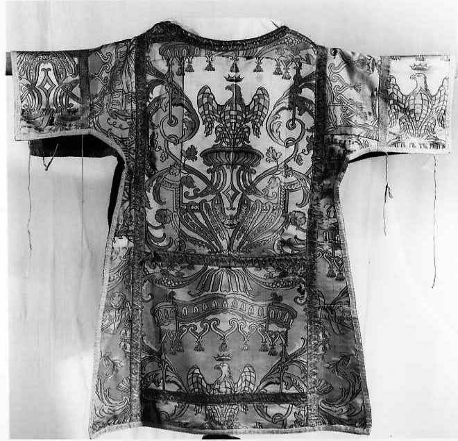 tunicella - manifattura campana (sec. XVIII)