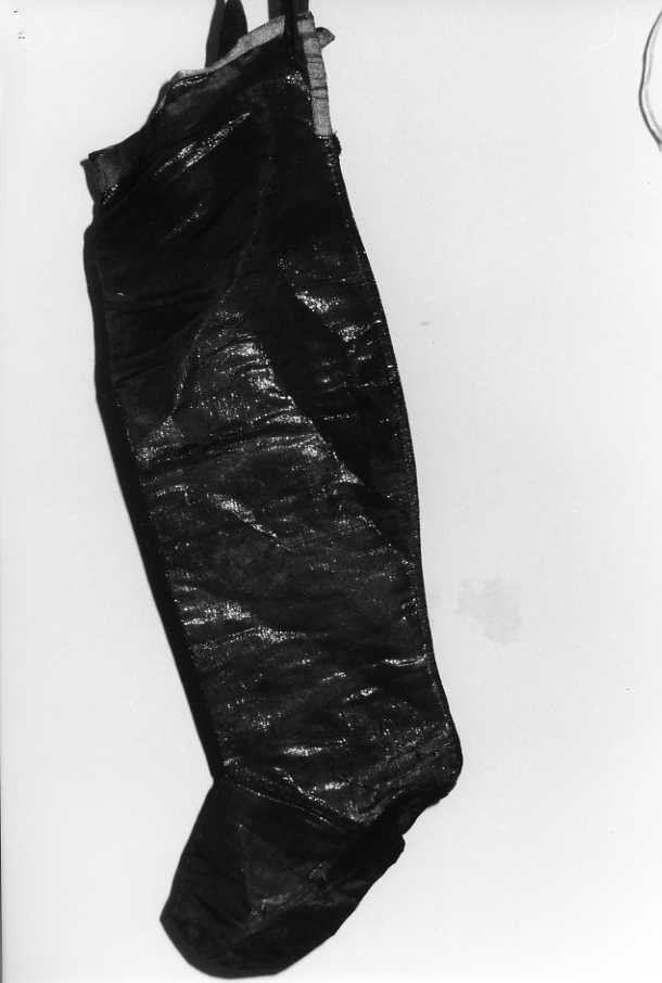 calze del cerimoniere, paio - manifattura campana (sec. XVIII)