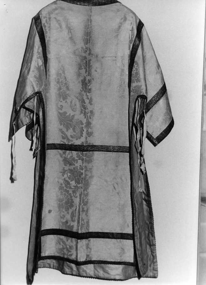 tunicella - manifattura campana (sec. XVIII)