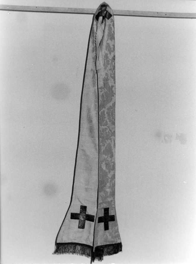 stola - manifattura campana (sec. XVIII)