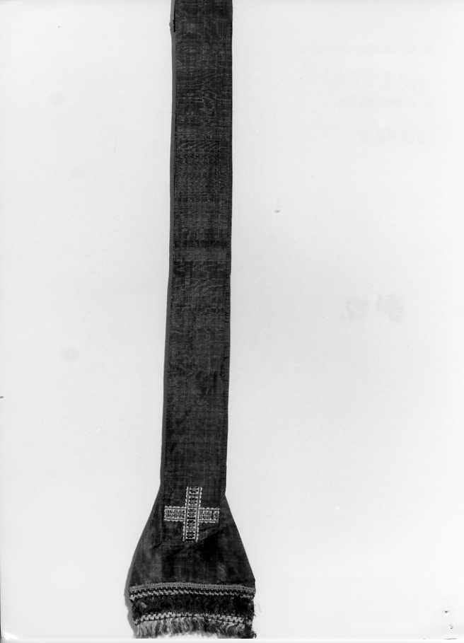 stola - manifattura campana (secc. XVIII/ XIX)