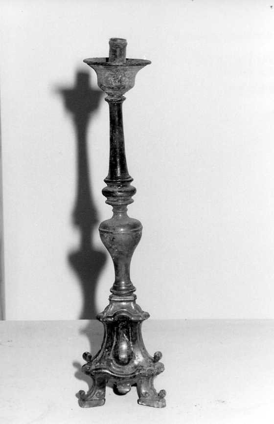 candeliere - bottega campana (sec. XVIII)