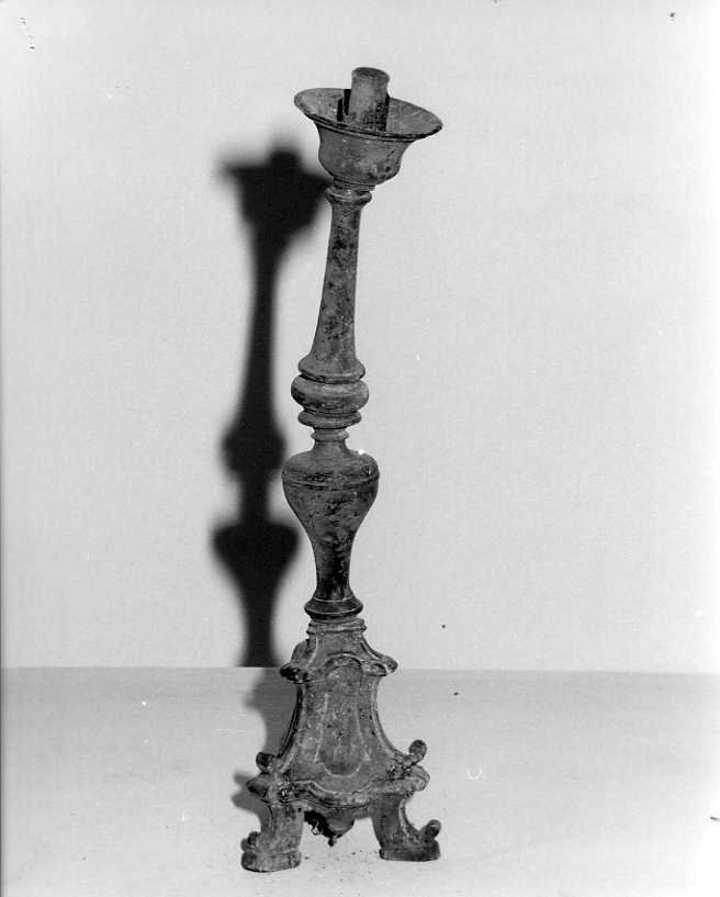 candeliere - bottega campana (sec. XVIII)