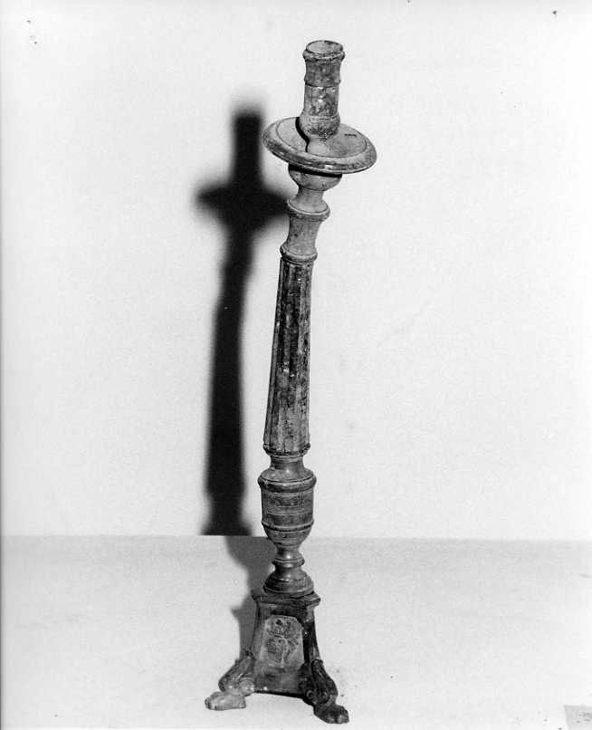 candeliere - bottega campana (sec. XVIII)